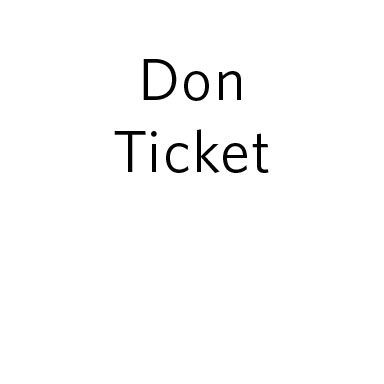 Read more about the article Don Ticket